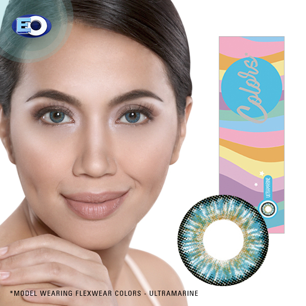 Eo Flexwear Colors Colored Contact Lens Ultramarine Good For 3 Months Lazada Ph 9600