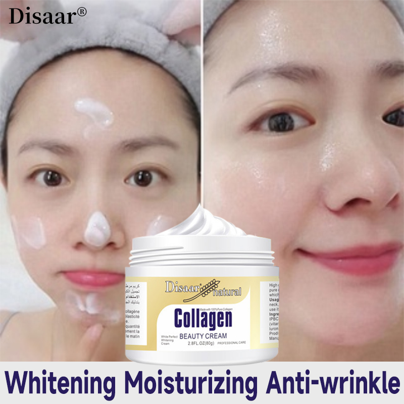 Original DISAAR Collagen Face Cream Whitening Moisturizing Antiwrinkle