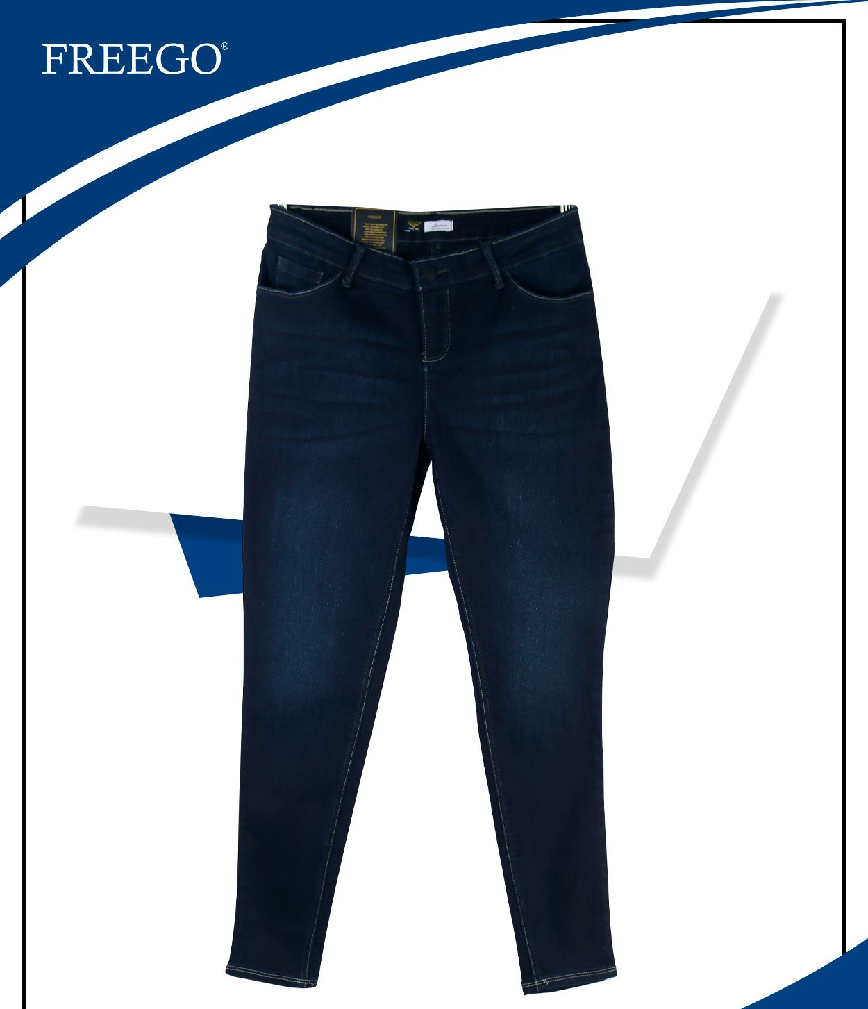 Freego Ladies Core Low Waist Slim 