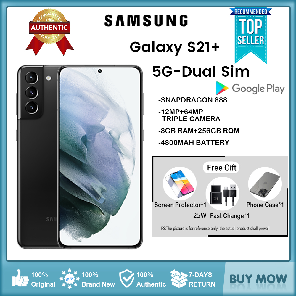 SAMSUNG Galaxy S21+ Plus G996U 5G | Fully Unlocked Android Cell Phone | US  Version 5G Smartphone | Pro-Grade Camera, 8K Video, 64MP High Res | 256GB 