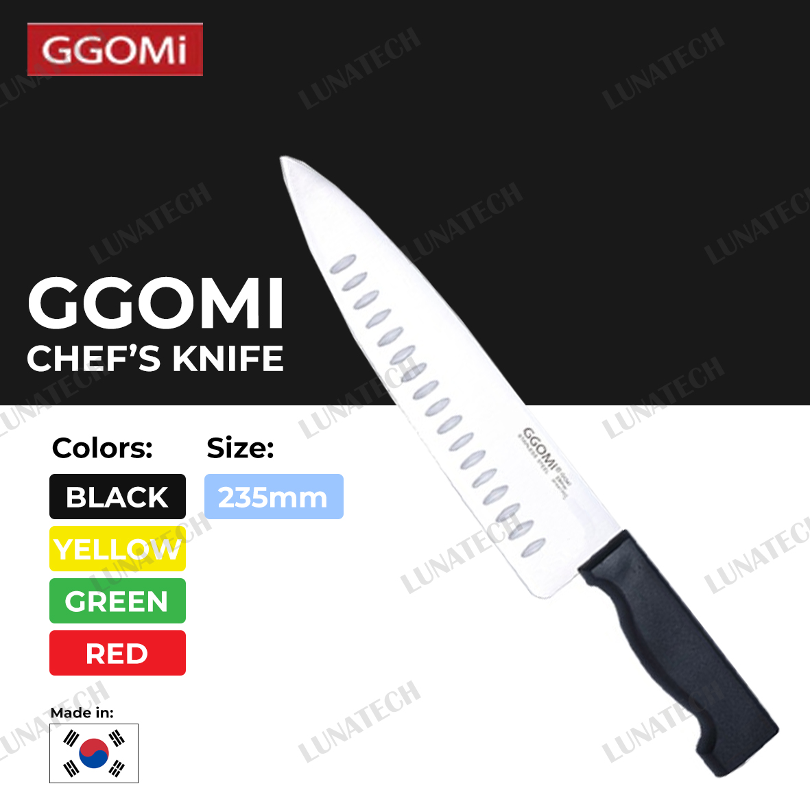 Ggomi Chef's Knife (Made in Korea) Lazada PH