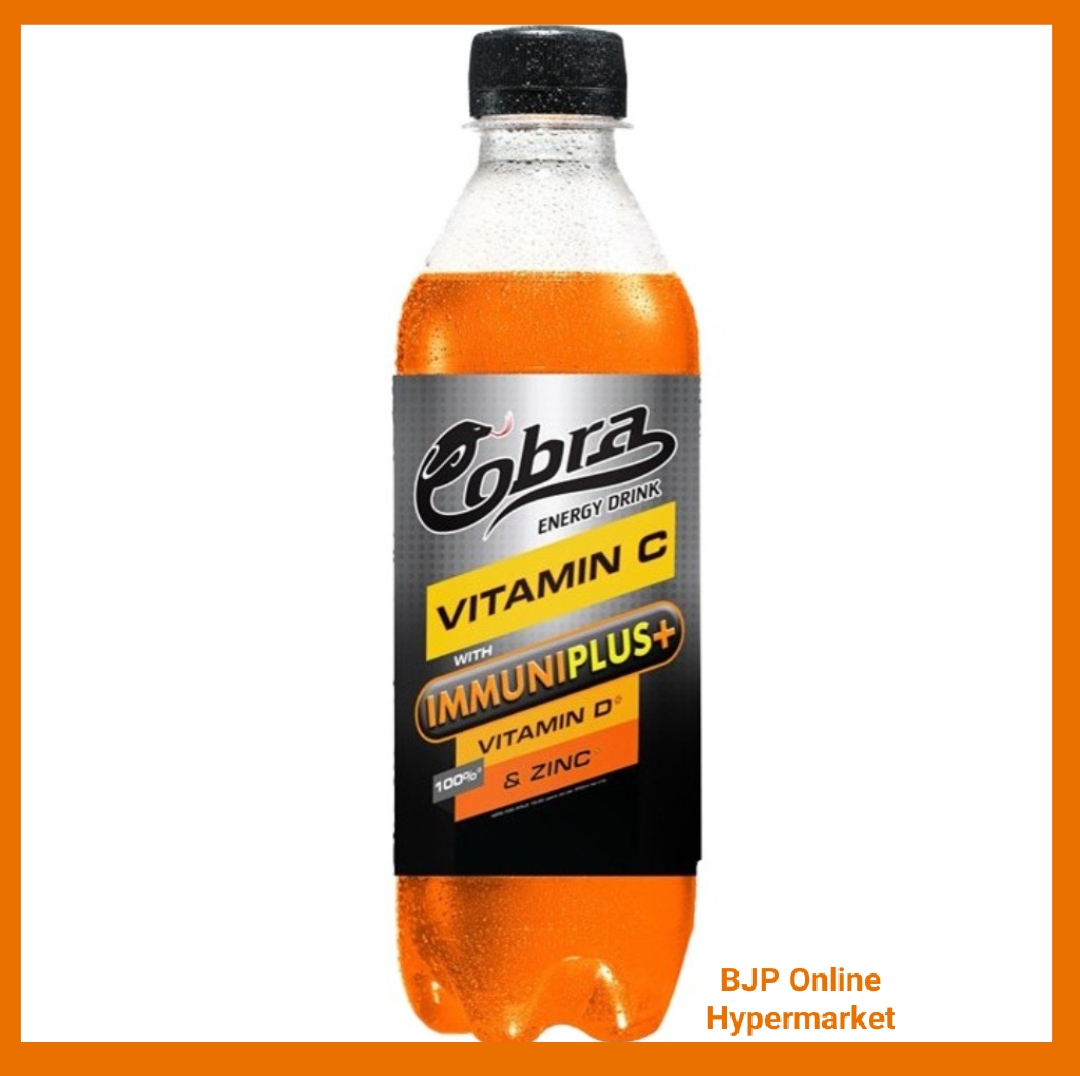 COBRA ENERGY DRINKS VITAMIN C WITH IMMUNI PLUS BUNDLE OF 6 230ML