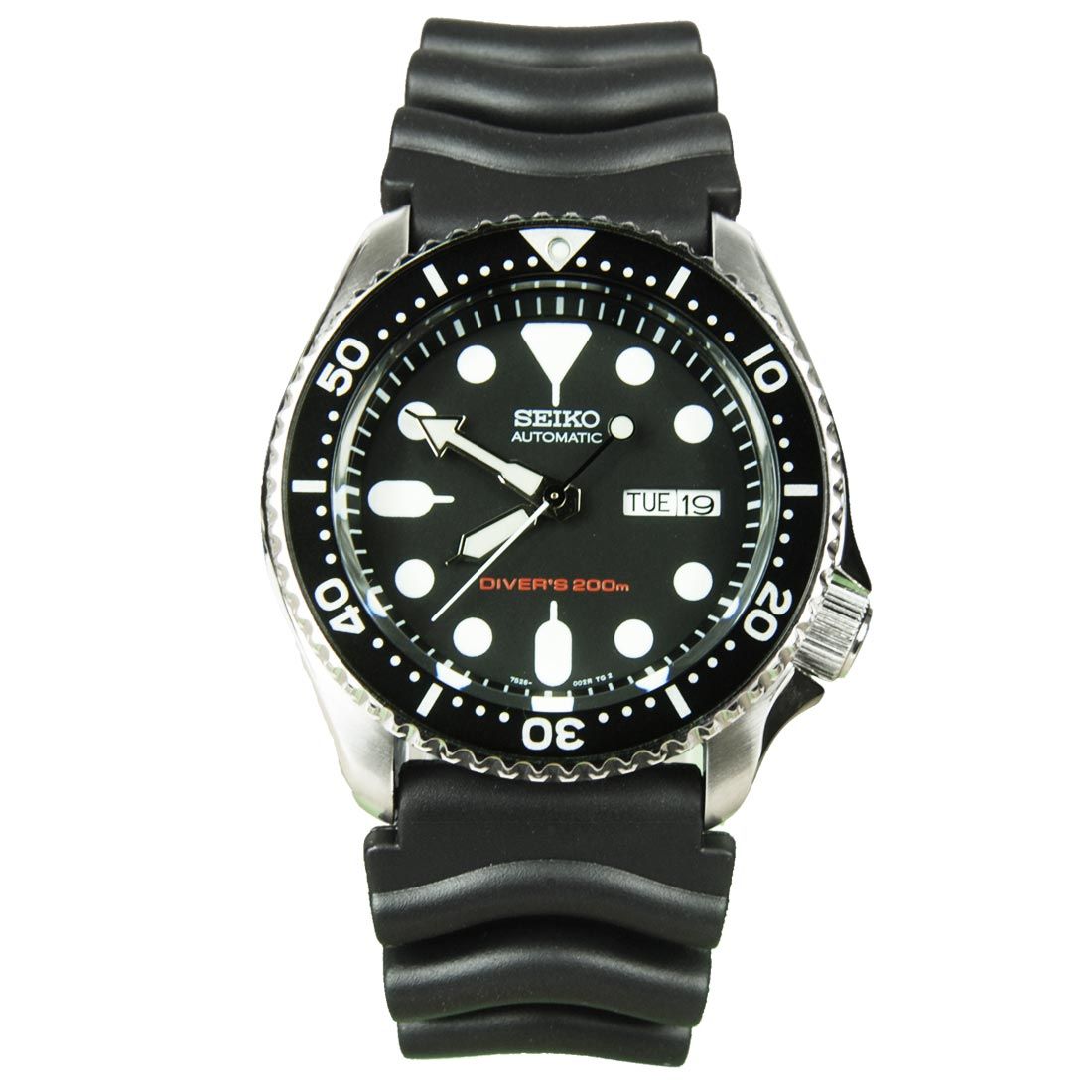 Seiko Divers SKX007 200M Black Dial Rubber Strap Automatic Men's Watch  SKX007K1 | Lazada PH