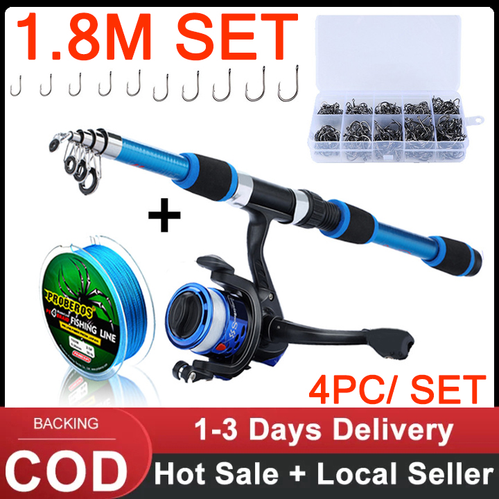 hot sale】 Complete Fishing Rod set Complete set