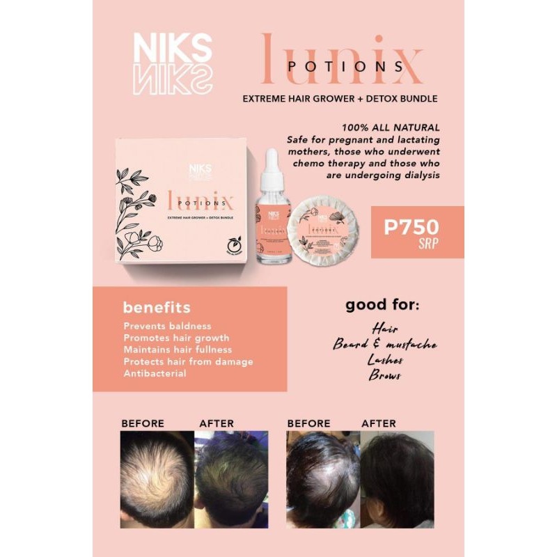 Ready Stock Lunix Potions Extreme Hair Grower SHAMPOO BAR Lazada PH
