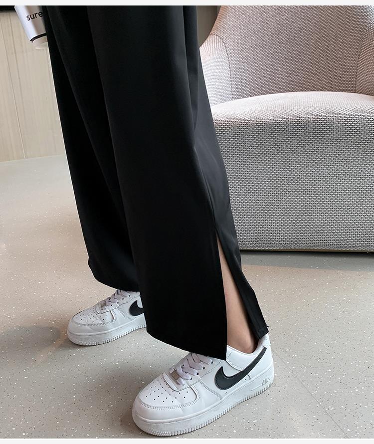 Pant for Women Korean Style Casual Spring Summer Solid Soft Ankle