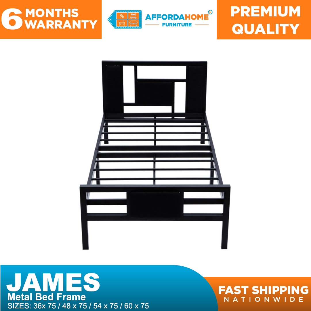AFFORDAHOME FURNITURE JAMES METAL BED FRAME Lazada PH