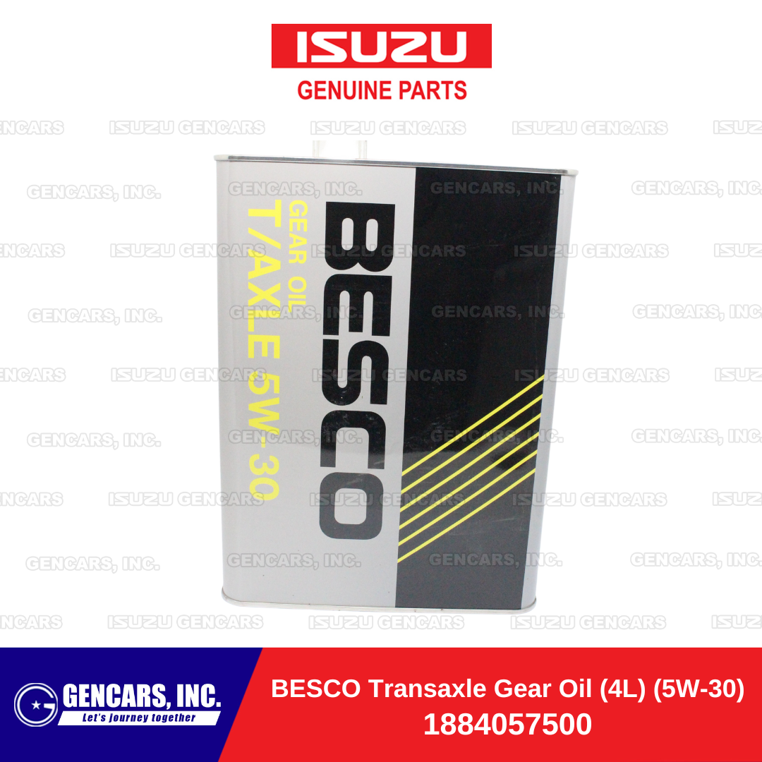 ISUZU BESCO GL5 SAE 90 ＆T/AXLE 5W-30 Isuzu BESCO Transaxle Gear Oil (4L) (5W-30) (1-88405750-0