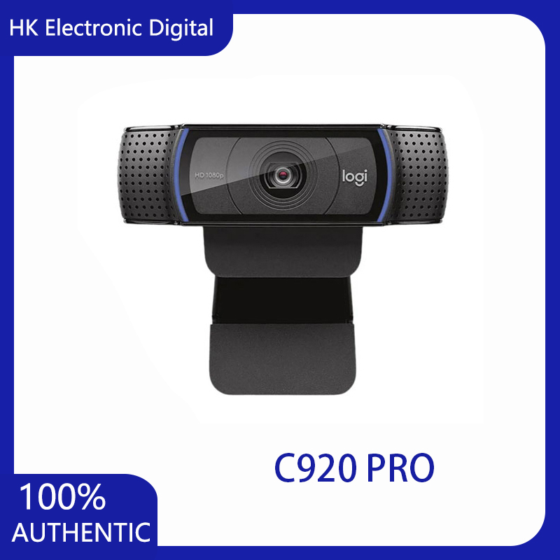Logitech C920 Pro HD Webcam Camera Usb Conference Computer Webcam With  Microphone with stereo audio Auto Focus Widescreen Recording Facetime Stream