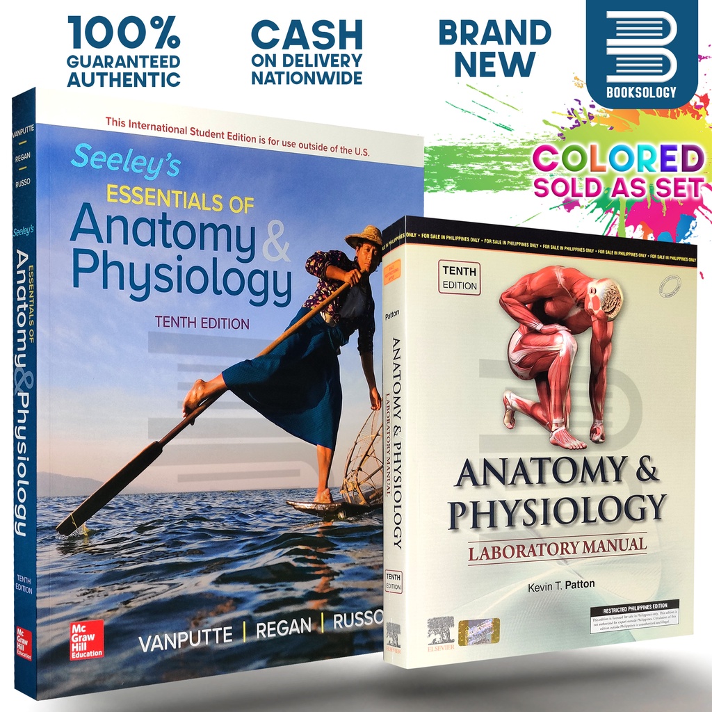 SEELEY'S ESSENTIAL OF ANATOMY & PHYSIOLOGY + LAB MANUAL 10th Edition