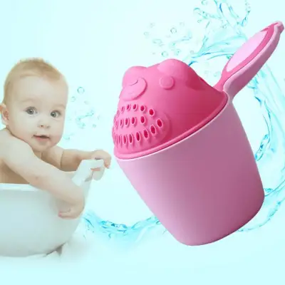 [BAZZAR] Bear Cup Baby Bath Water Shower Pouring Hair Wash