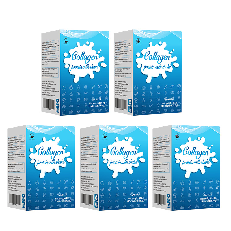 VANILLA Collagen Meal Replacement Shake Low Carb Keto Meal Protein