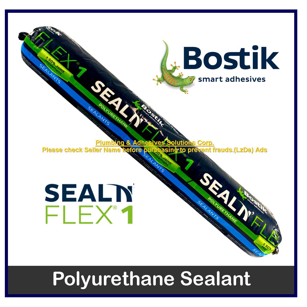 Bostik Polyurethane Sealant 600ml (GRAY) Seal N Flex UV Sealant