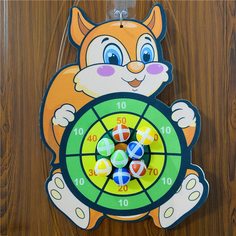 Dart target set children's flying target home disc shooting