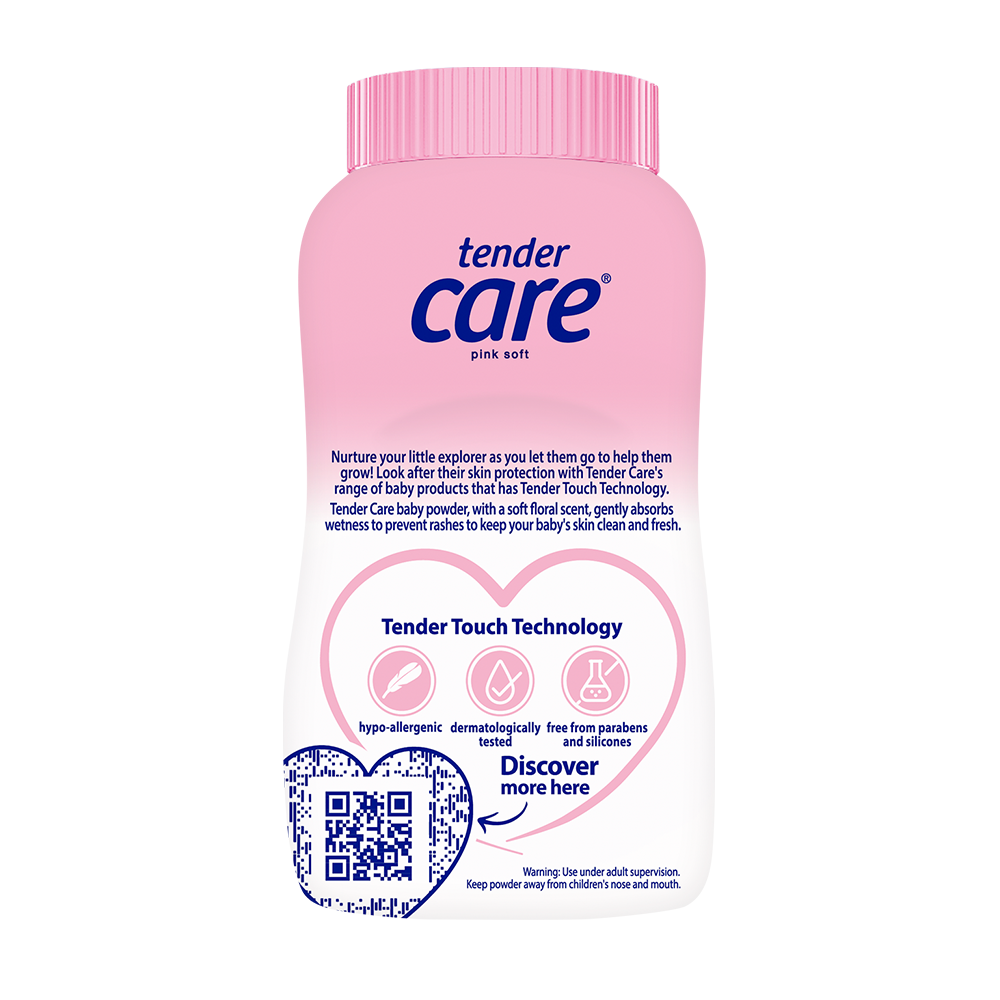 Tender Care Pink Soft Baby Powder 100g