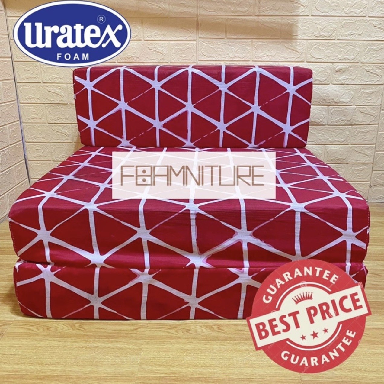 SINGLE SOFA BED URATEX (LEGIT & AFFORDABLE) Lazada PH