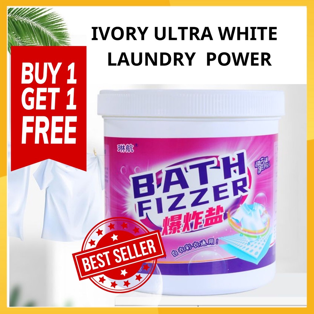 IVORY Bath Fizzer Natural Laundry Powder bleaching soap Detergent