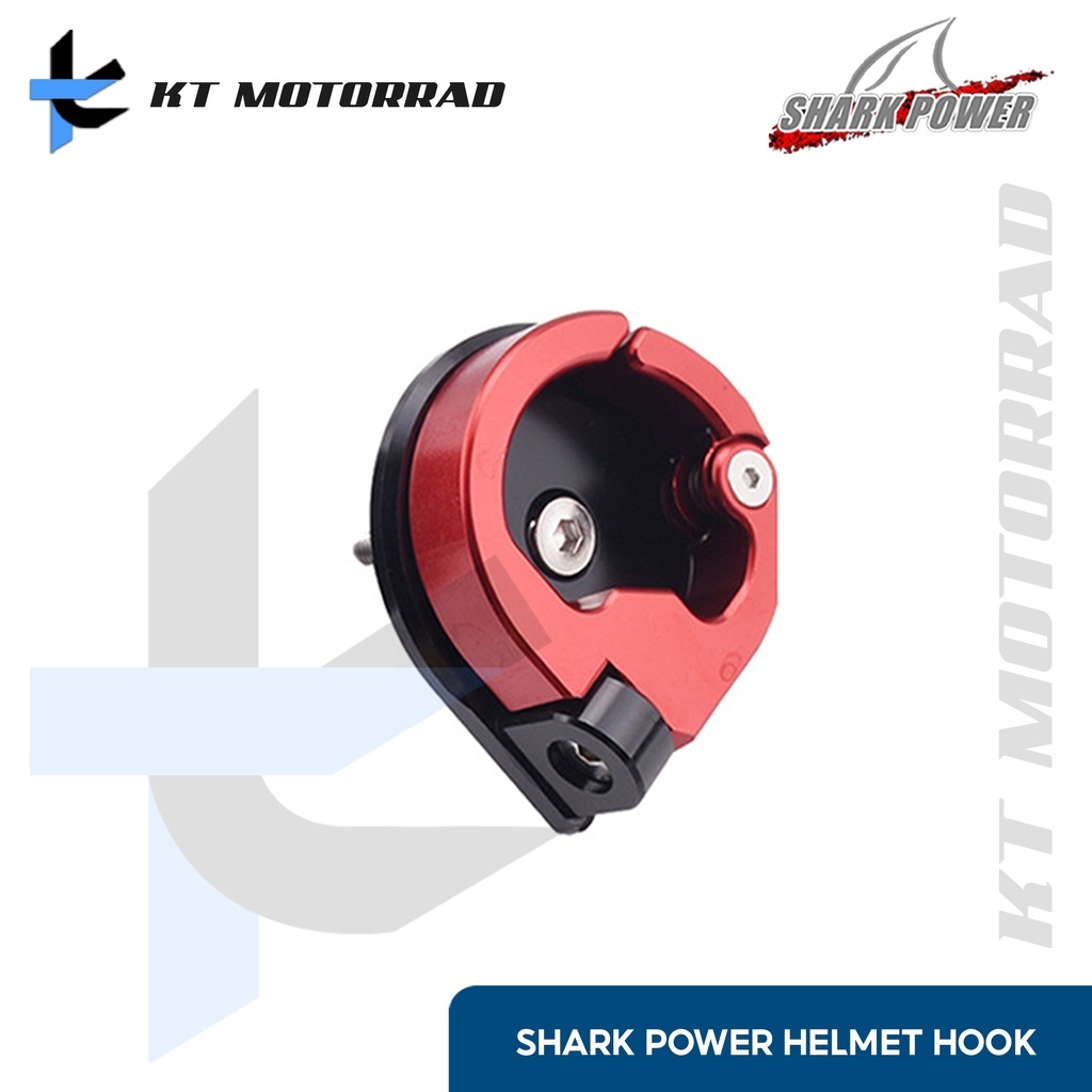 KT Aerox155/Nmax155 Shark Power Helmet Hook Holder Heavy Duty CNC Aluminum  motor accesories mio cover nmax