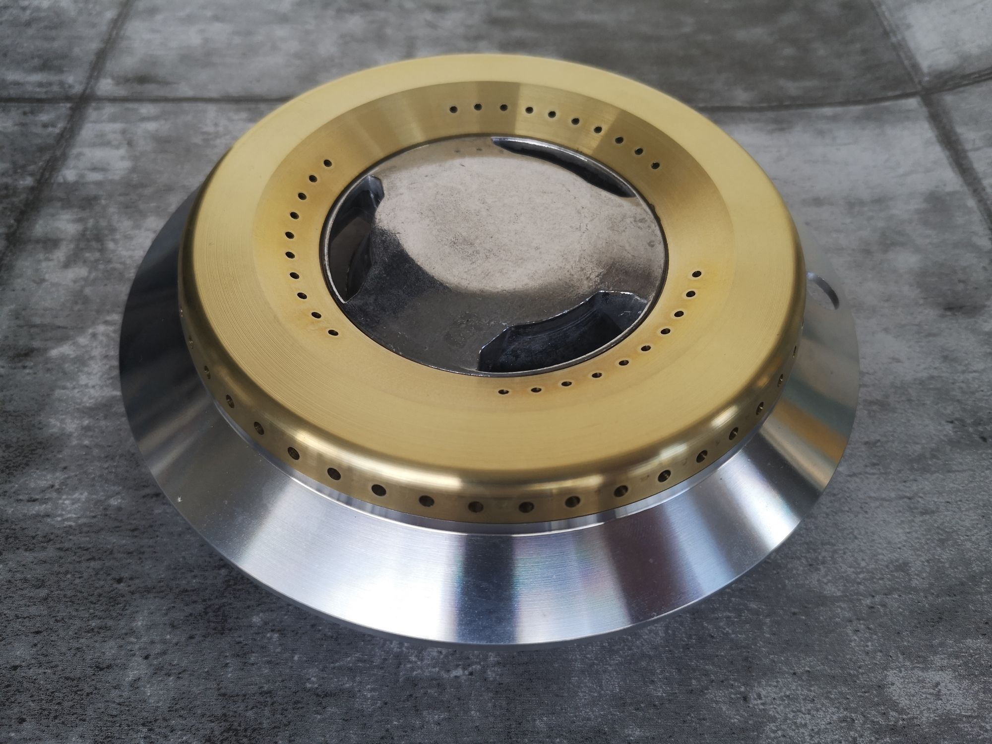 1 Set Replacement Flame Ring with Base 6 inches for La Germania Gas