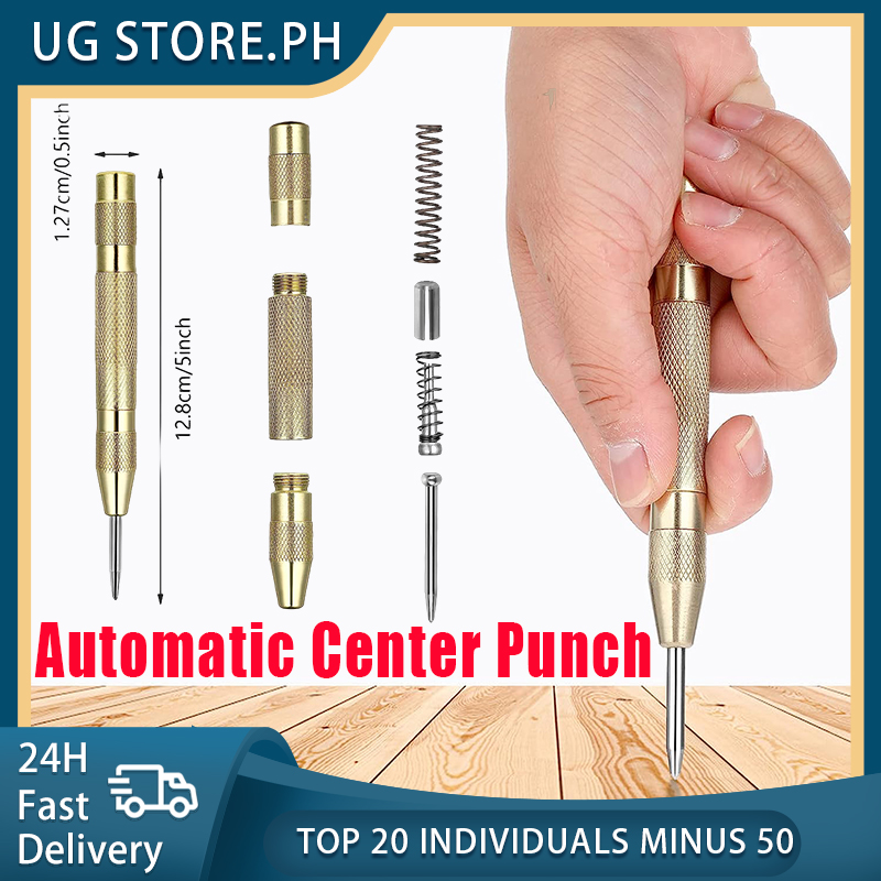 Automatic Center Pin Punch Drill Bit Tools Power Tools Spring Loaded