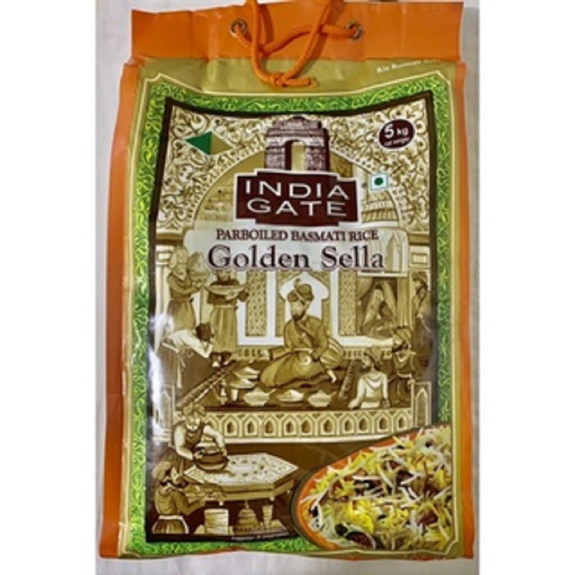 India Gate Parboiled Basmati Golden sella Rice 5kg {Made in India} Lazada PH