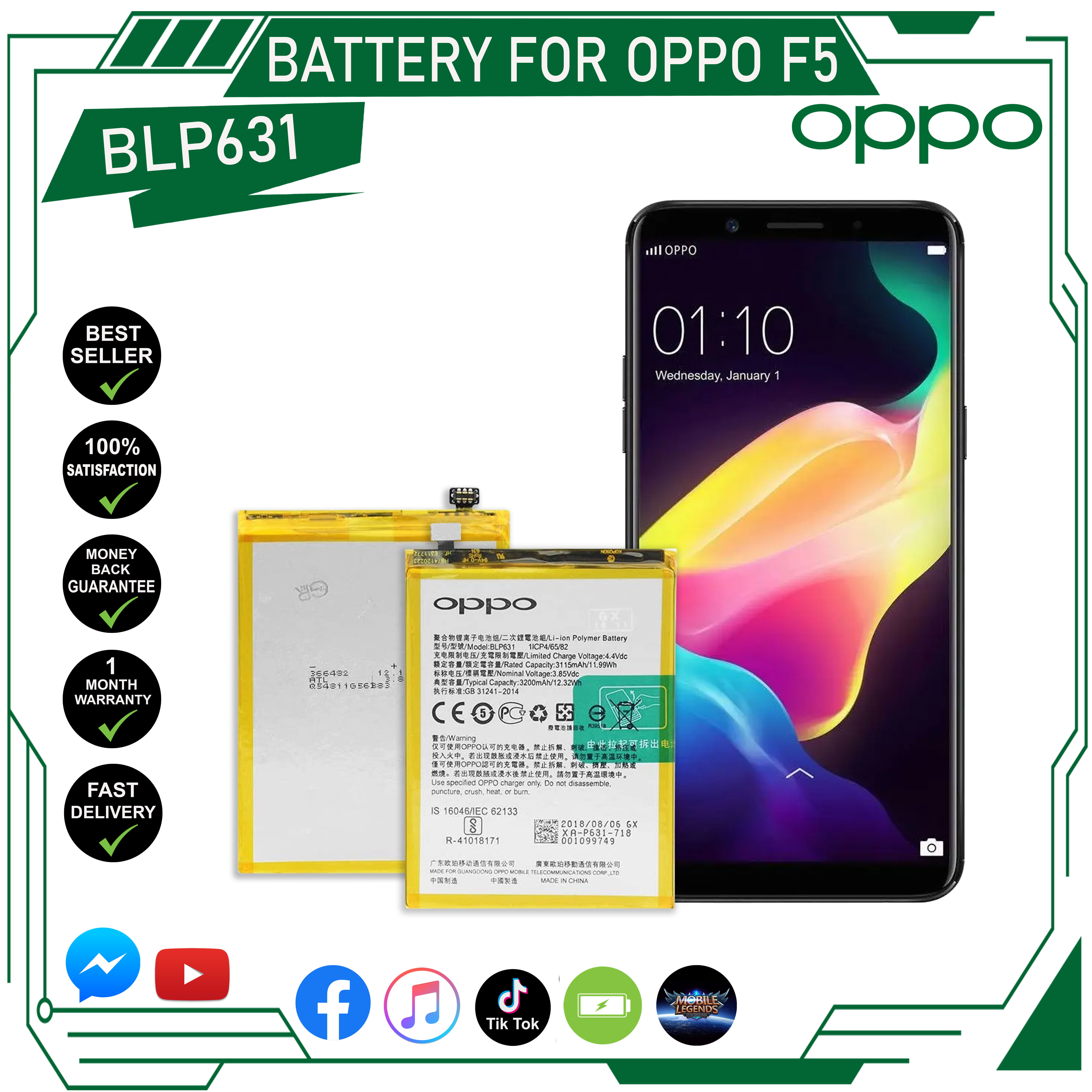 oppo blp631 lcd