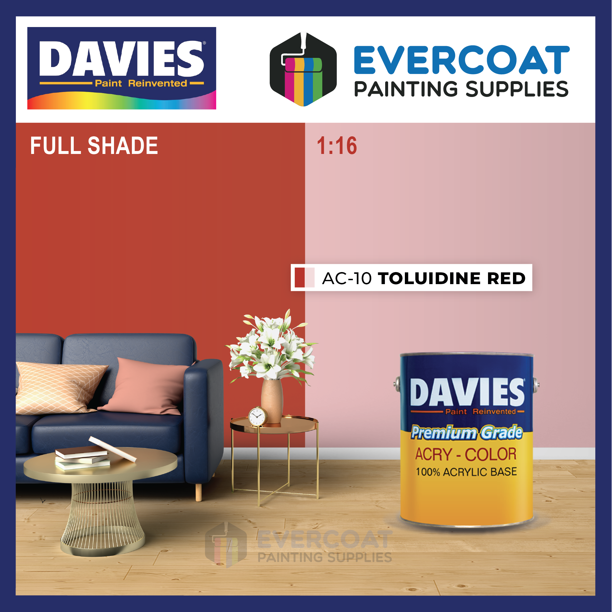 Davies Paints AcryColor 1Liter Lazada PH