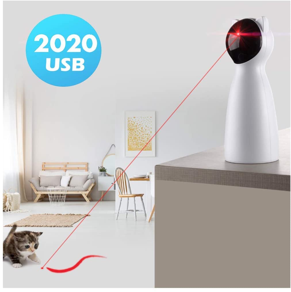 yvelife cat laser toy automatic