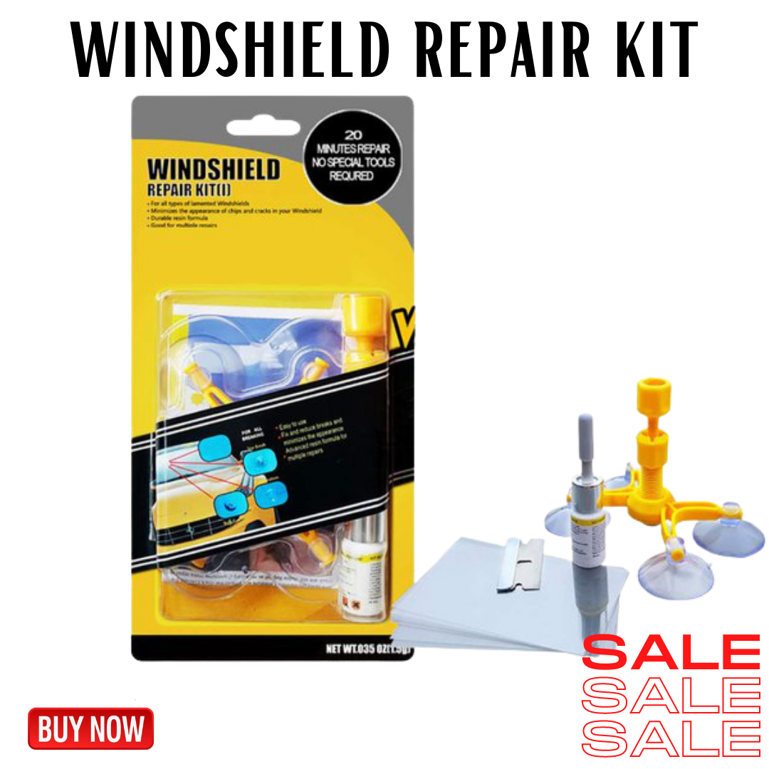 Original Wind Shield Repair Kit Glass Corrector Set Windscreen Tool