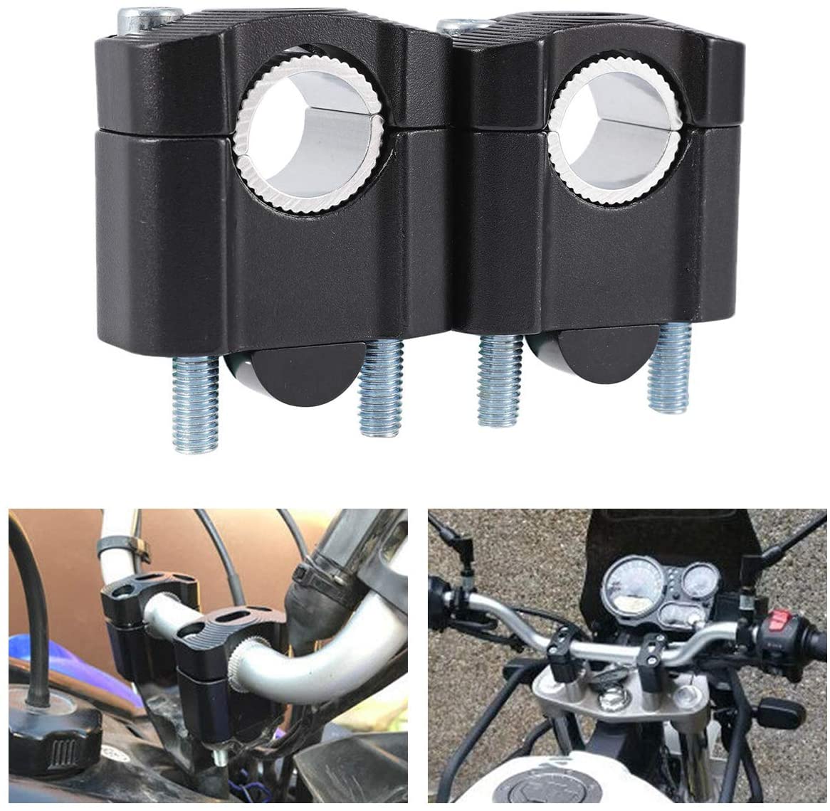 ソープ8個セット MACHSWON Motorcycle Handlebar Riser Clamps – 7/8