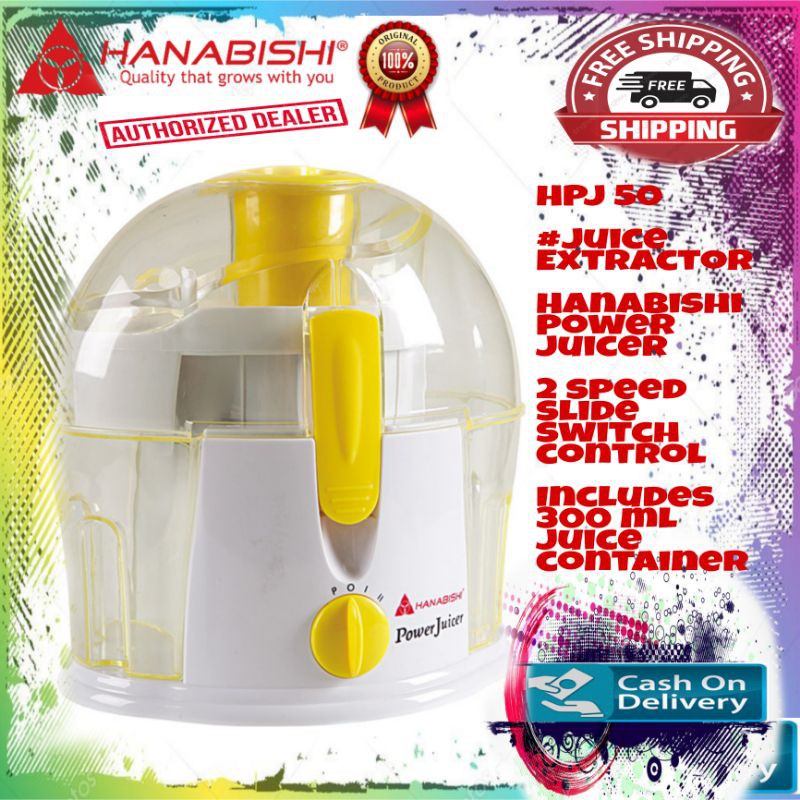 blender Power juicer HPJ 50 hanabishi Lazada PH