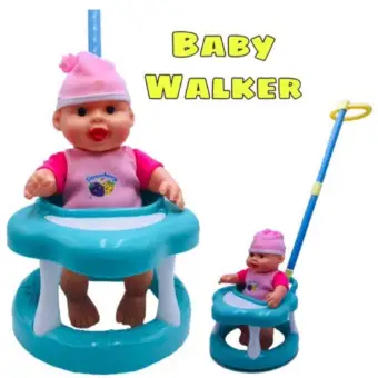 dolls baby walker