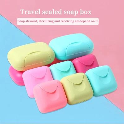 Wishcat Candy Color Travel Waterproof Leakproof Soap Box with Lock COD
