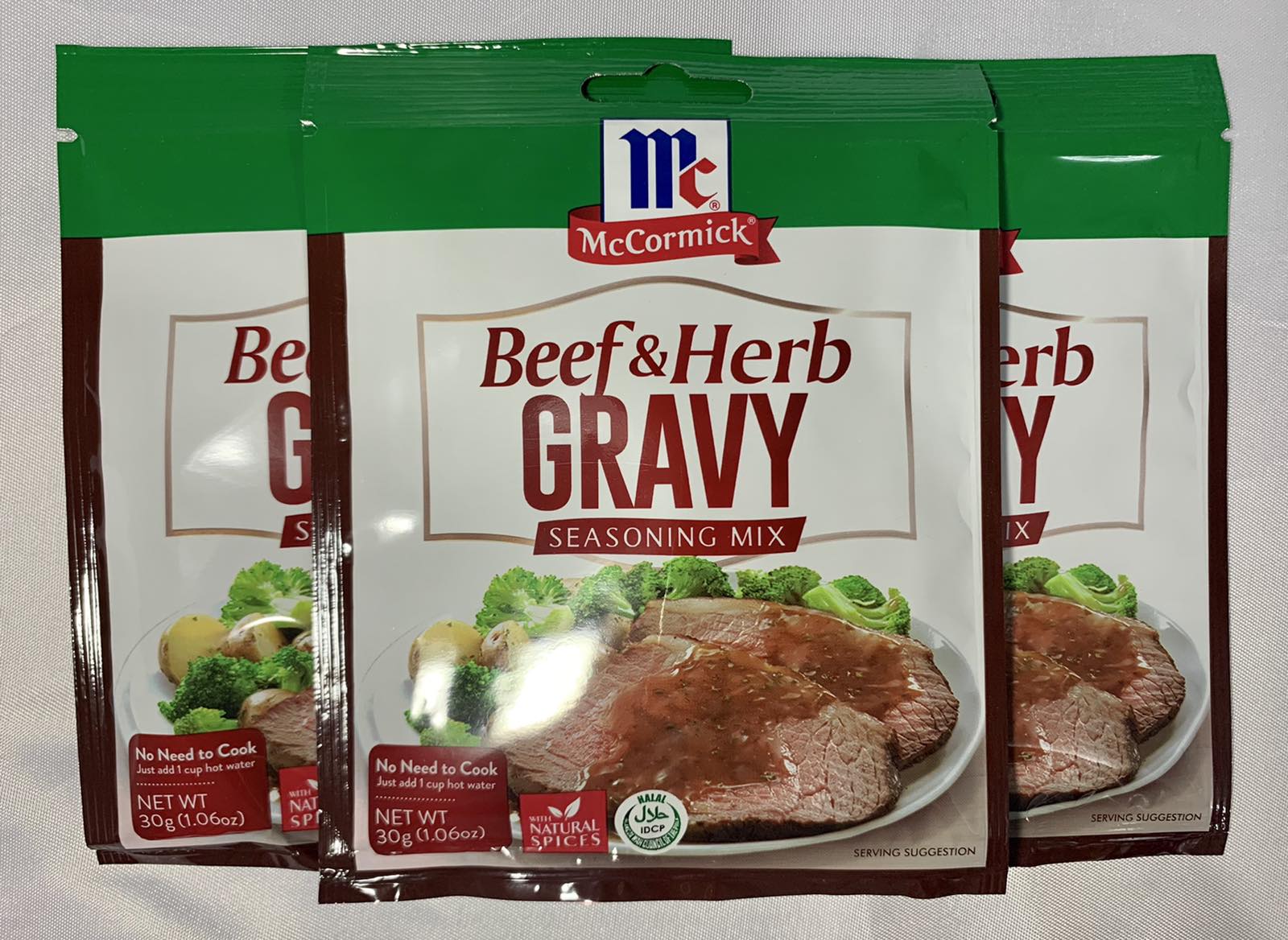McCormick Beef & Herb Gravy Seasoning Mix 30g x 3pcs Lazada PH