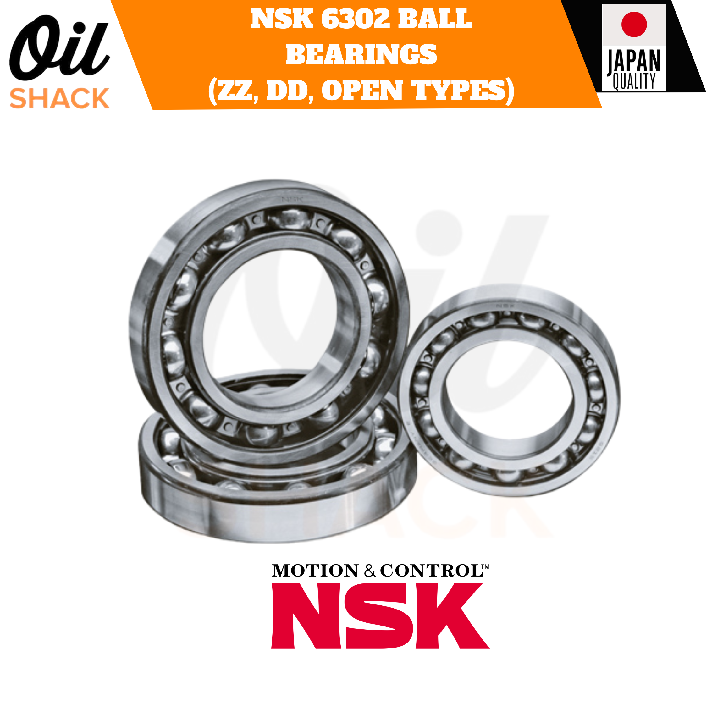 NSK 6302 Ball Bearings ZZ, DD, OPEN Types Lazada PH