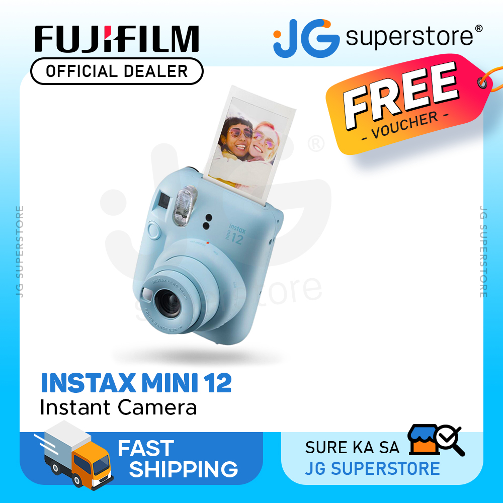 Instax Mini 12 Pastel Blue Best Memories