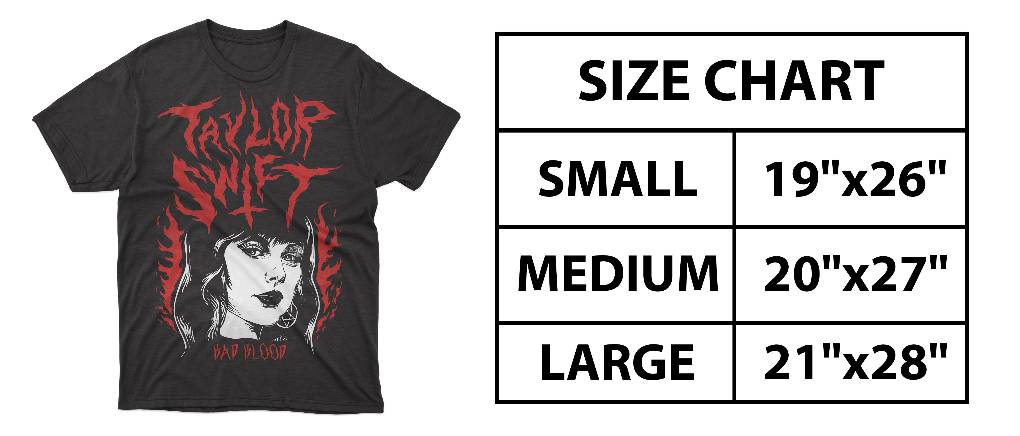 taylor swift death metal shirt