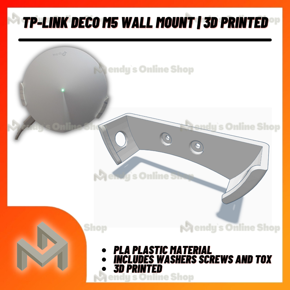TPLINK Deco M5 / M7 Wall Mount 3D Printed Lazada PH