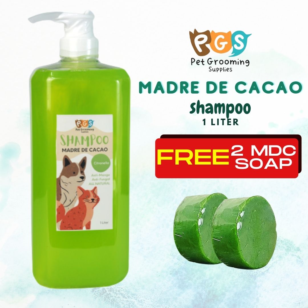 COD Madre De Cacao Dog Shampoo Citronella Scent 1 Liter Pet Organic Shampoo Madre De Cacao Dog