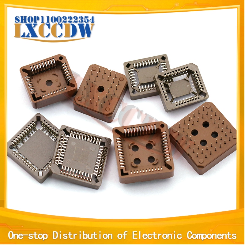 10PCS PLCC IC socket PLCC32 PLCC44 SMD DIP PLCC Socket adapter Lazada PH