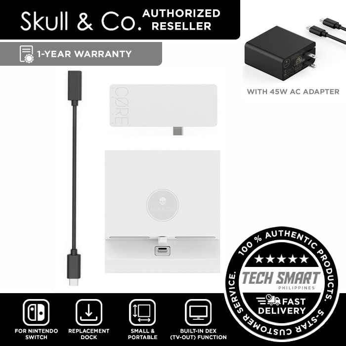 Skull Co Jumpgate Dock Portable Replacement Dock for Nintendo