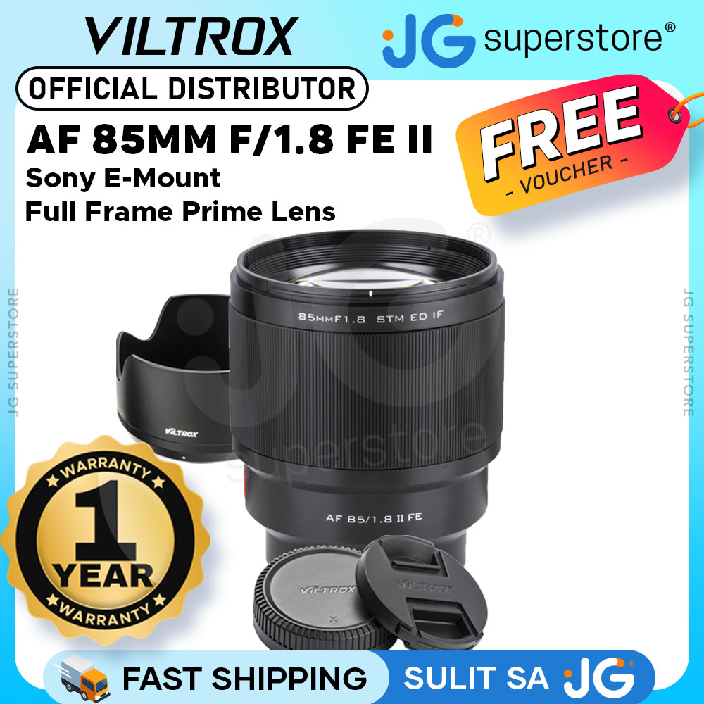 Viltrox AF 85mm Mark II Full Frame Lens (E-Mount) for Sony Mirrorless  Cameras JG Superstore