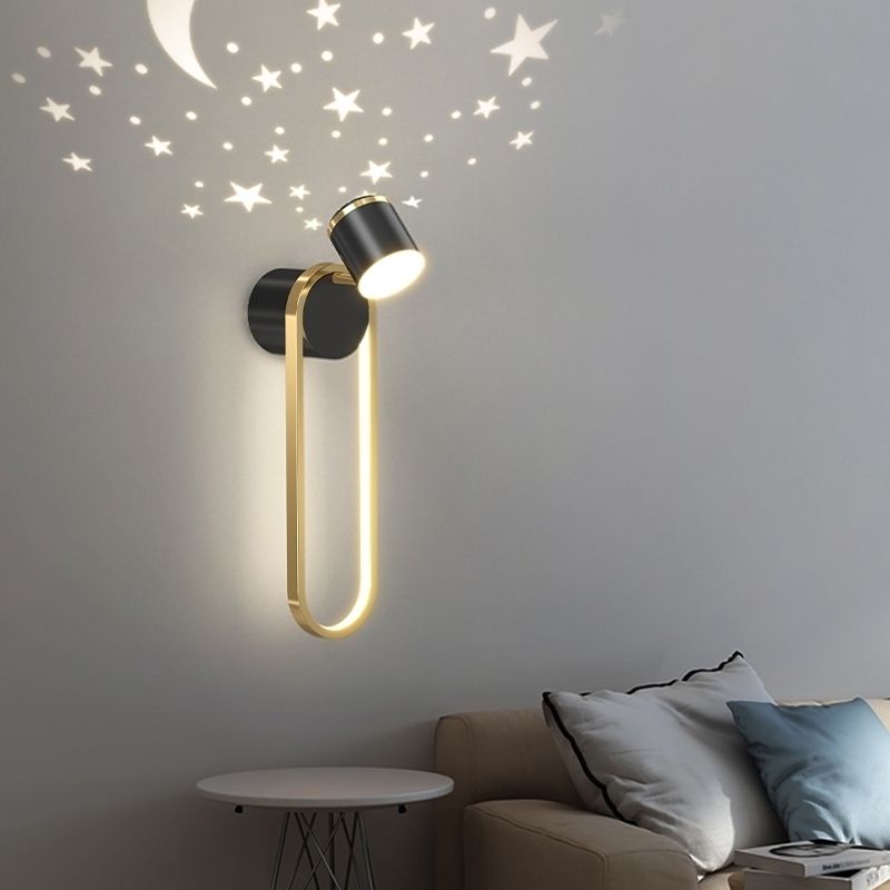 Thiết kế hiện đại đèn tường phòng khách đèn led phòng đèn tường bắc âu hành lang đèn cầu thang