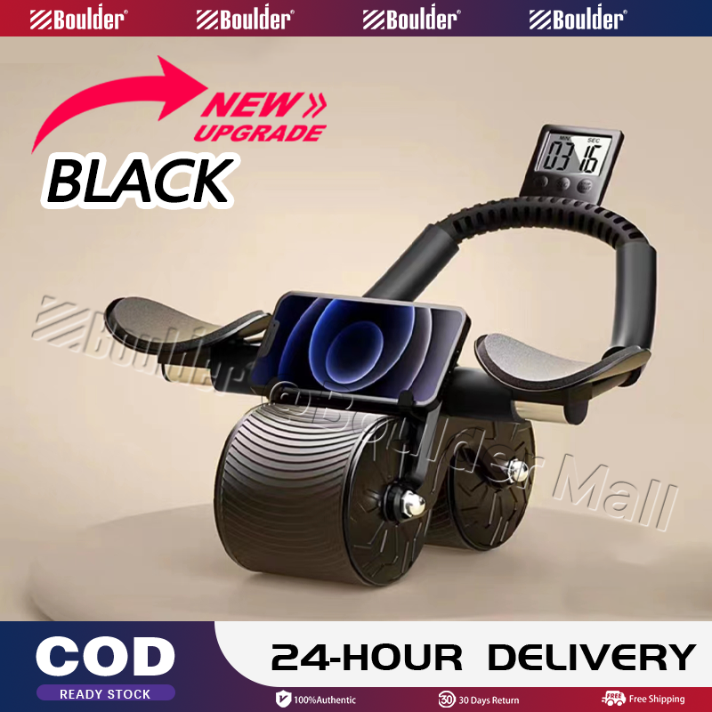 Abs Roller Fitness Equipment With Hassock For Gym Home Fitness