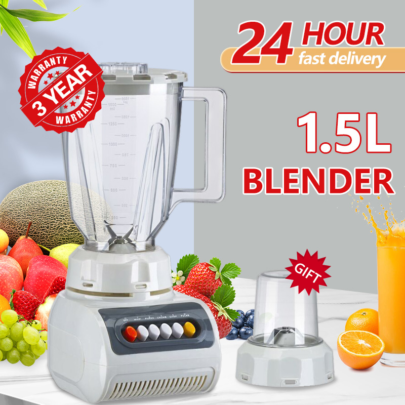 Multifunction Juicer Blender Ice Crusher 1.5L Electric Blender Miller