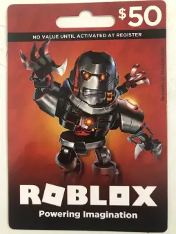 10 50 Roblox Gift Card Fast E Mail Delivery Lazada Ph