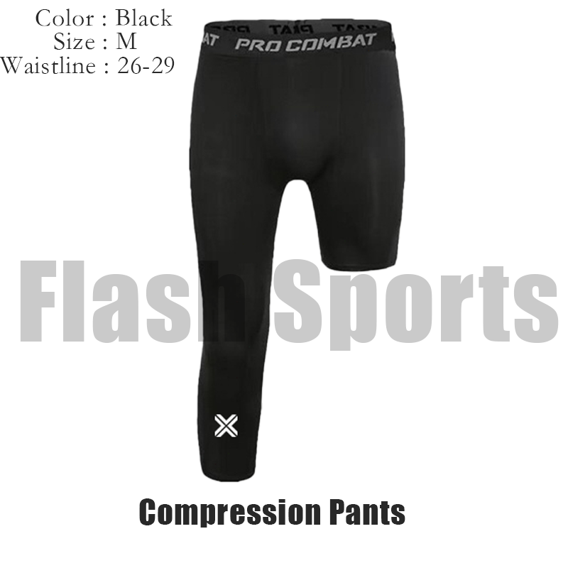 Flash Men Cycling Compression Leggings For Basketball Cool Dry