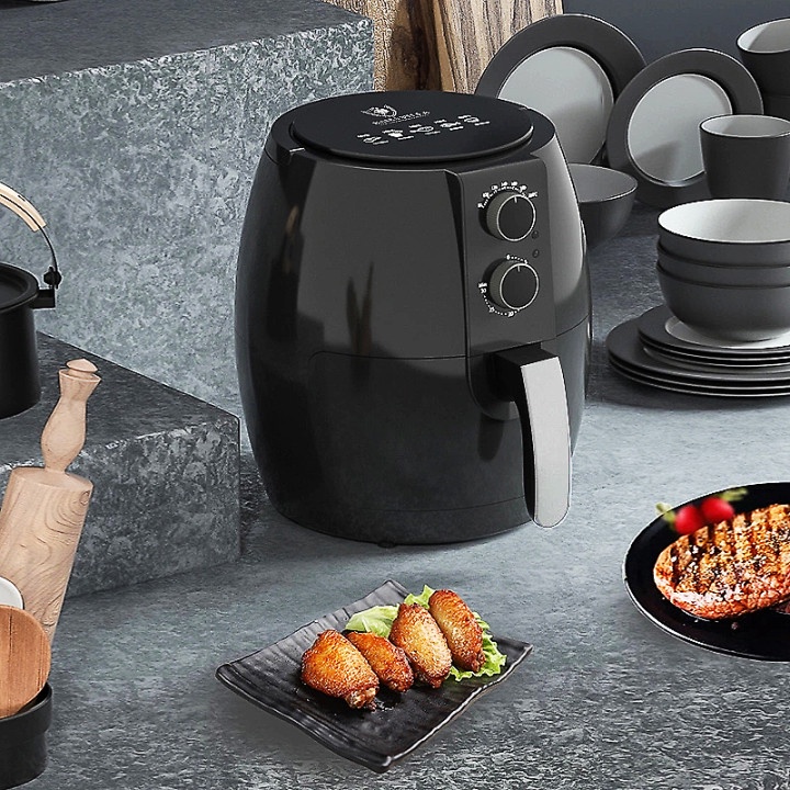 China Non-stick Multifunction Digital Gas Air Fryer Heated Rapid Air  Kitchen Deep Fryer Without Oil Manufacturer and Supplier