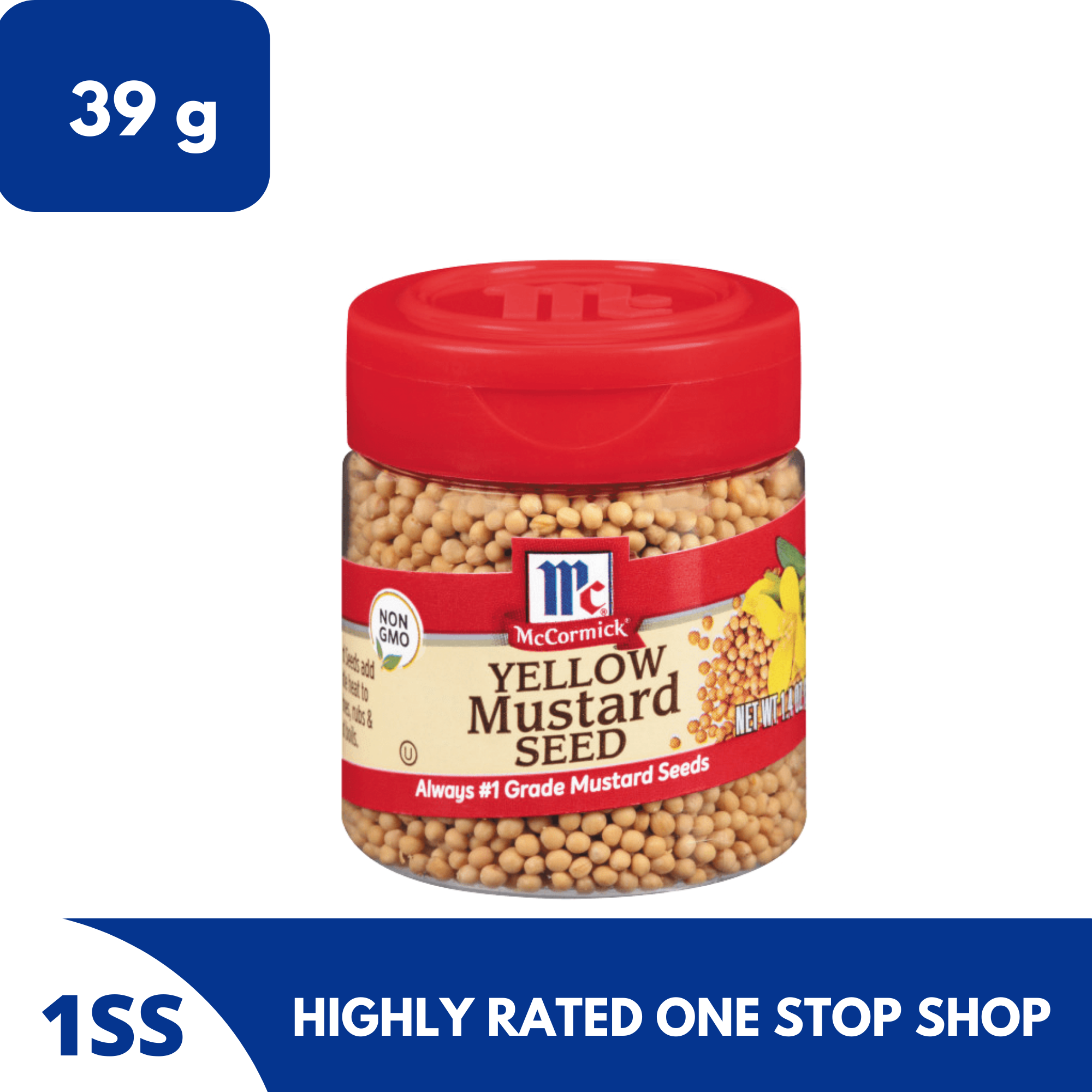 McCormick Yellow Mustard Seed, 39g Lazada PH