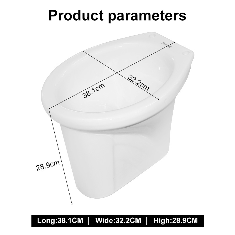 EPLO Ceramic Toilet Manual type Bidet Flush Toilet Water Set toilet